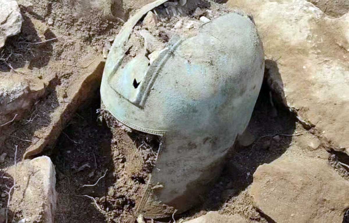 Илирски шлем нађен у Далмацији